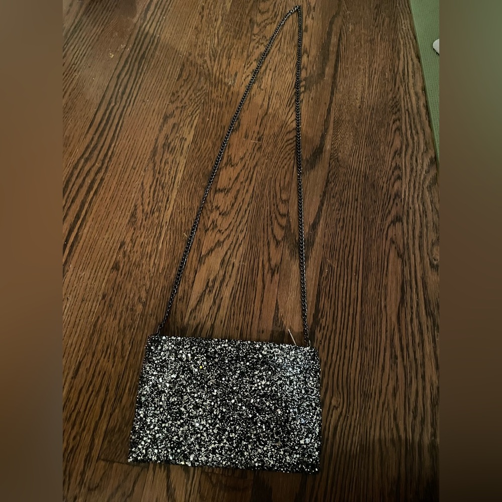 Jcrew sequin crossbody bag